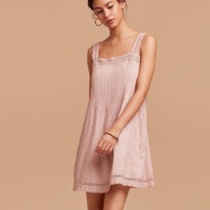 WILFRED ARITZIA | Leone Dress | Blush Pink | Size Small